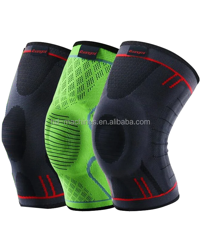 High speed 4 color jacquard computerized knitting machine knee cap