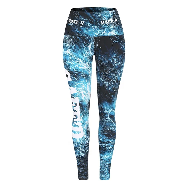 Newest Hot Sale High Waist Sublimation Printing Leggings Yoga Pants for Women