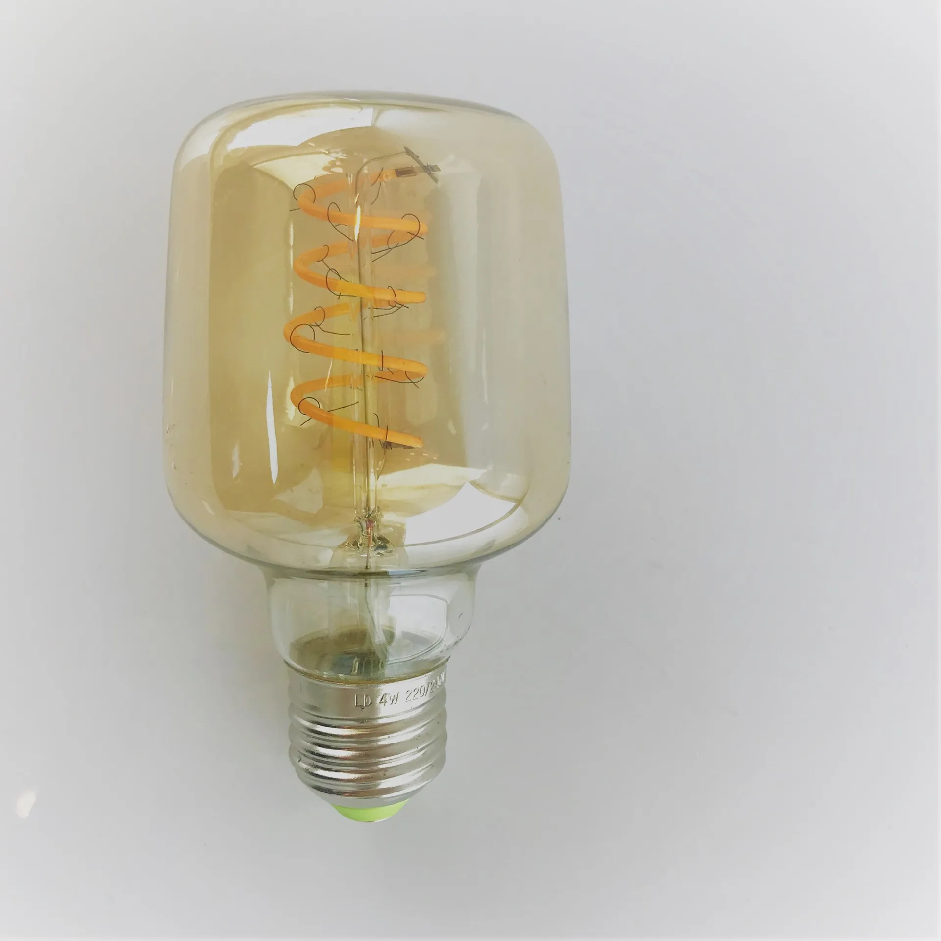 New Soft LED filament lamp 4W 220V E27 2200K beer bottle model flexible filament led bulbs T65 Decorative led edison lamp