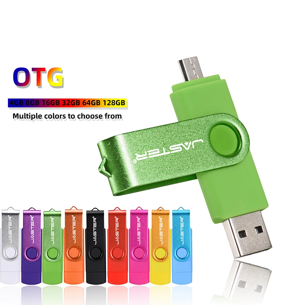 2023 Новое поступление гаджеты 2in1 Otg Usb 2 0 ручка Drive16gb 32gb 64gb 128gb ключ флэш-накопитель
