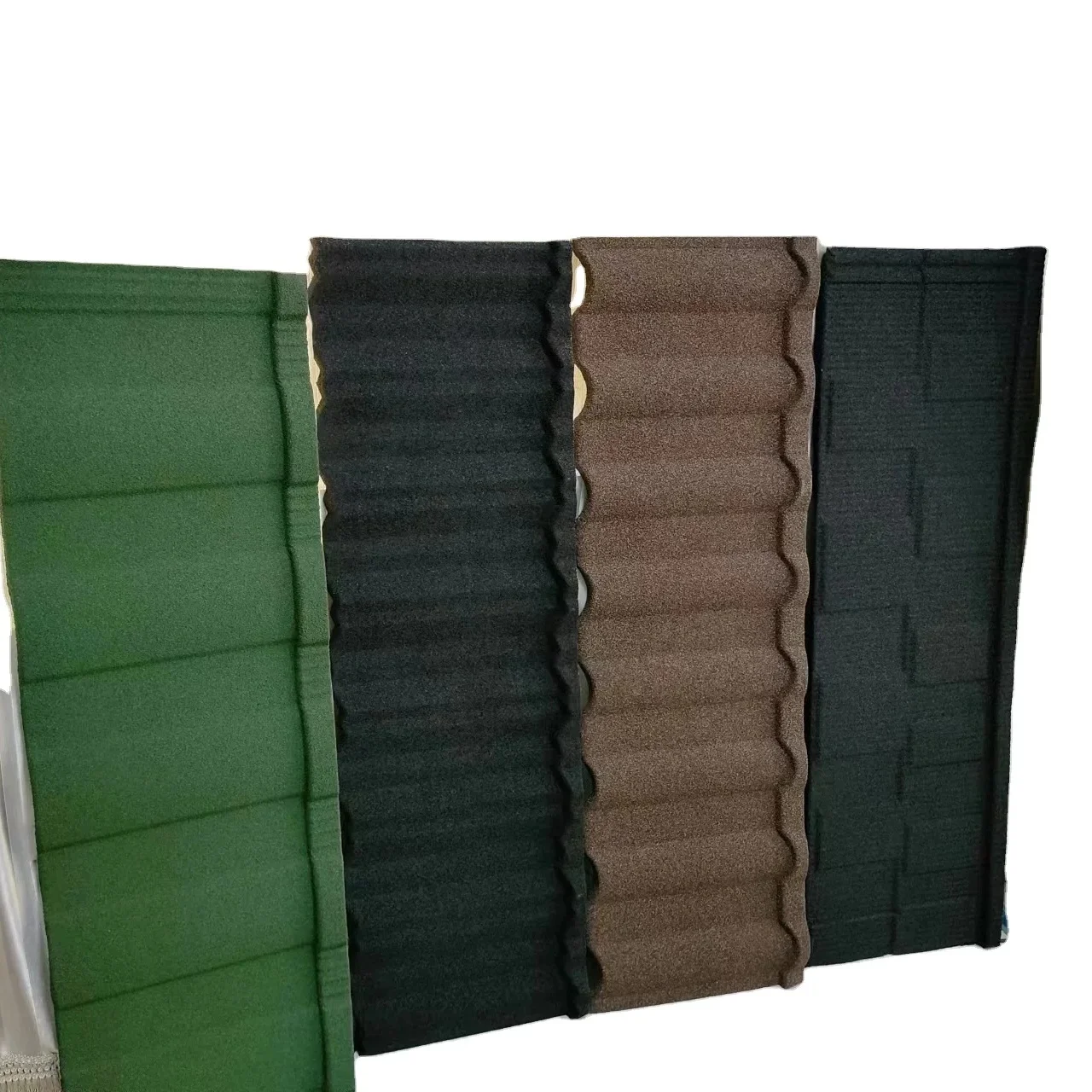 The Price Is Absolutely Solar Decorative Roof Tile Stone Coated Metal  how many stone coated roofing tiles make one square meter