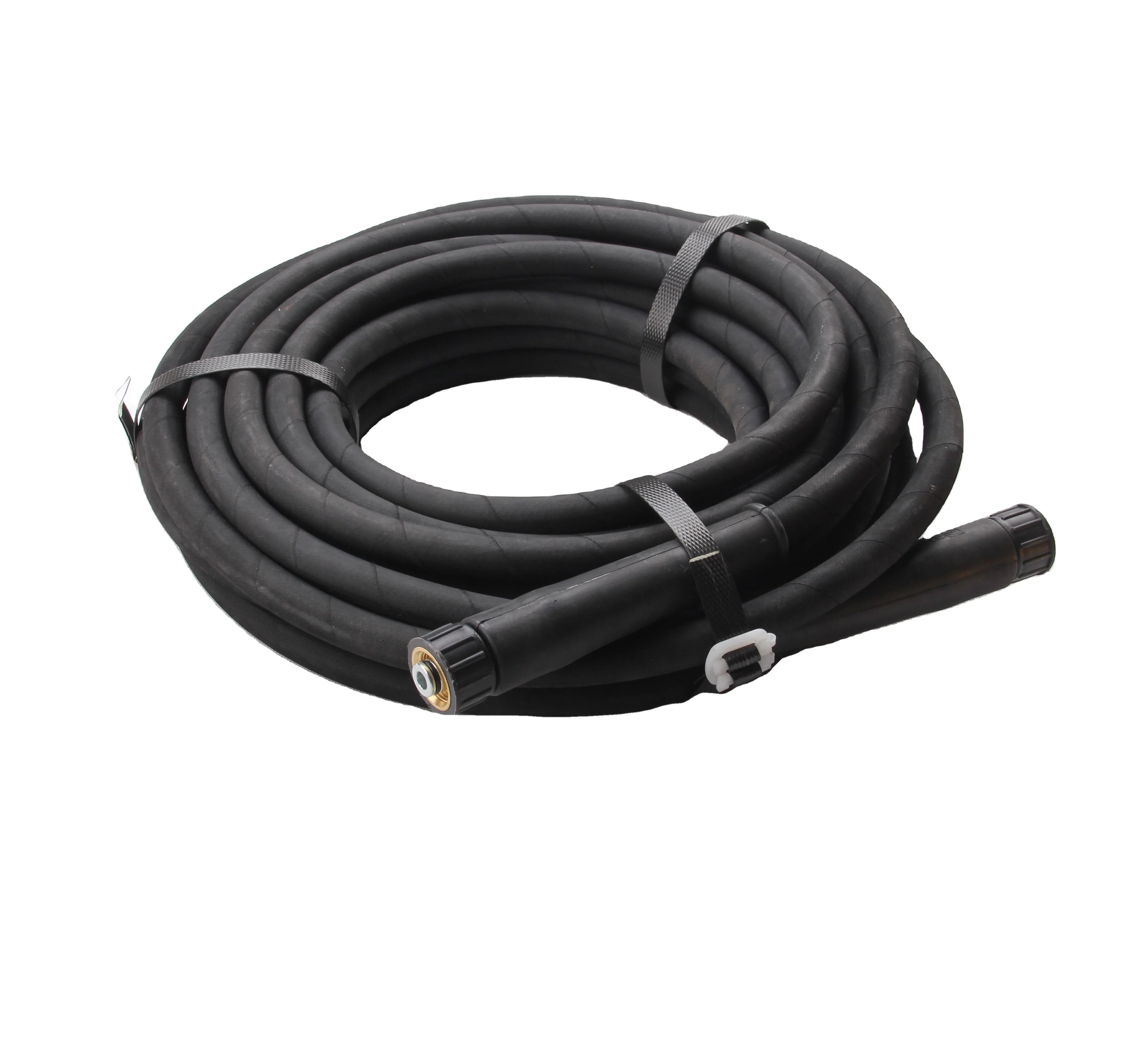 Super Long Service Life Industrial Hydraulic High Pressure Braided Air Rubber Hose Pipe Assembly Flexible