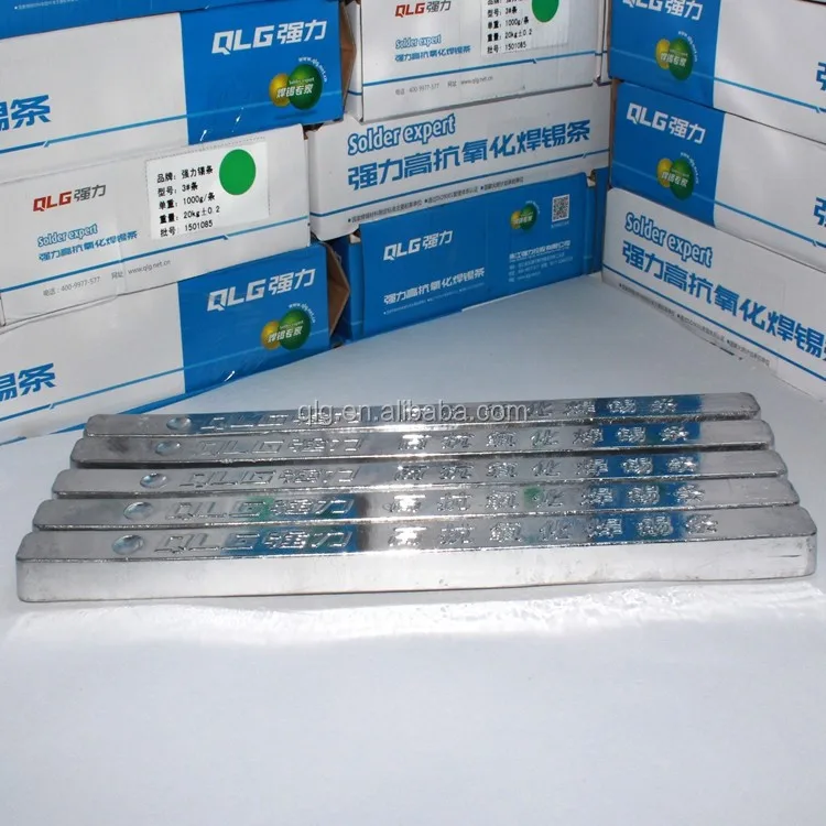 Низкотемпературный оловянный паяльник 99 Sn/0,3 Ag/0,7 Cu без свинца, производитель QLG