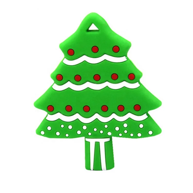 Baby Silicone Teeth Christmas Gift Santa hot selling creative baby comfort teether stereoscopic silicone teether supplies
