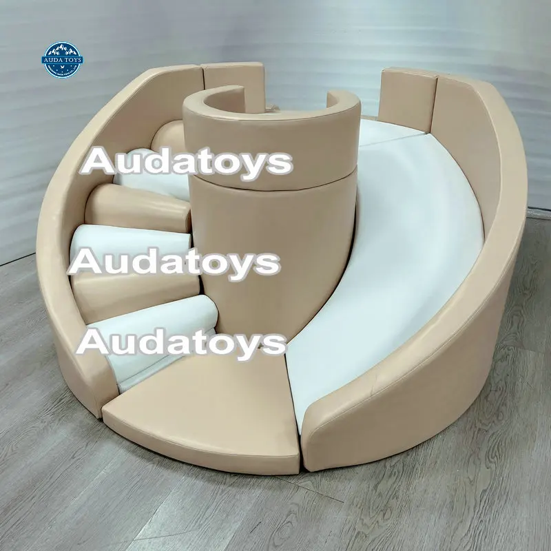 Luxury Big Natural SoftPlay Area Toddler Soft Play Equipment Set