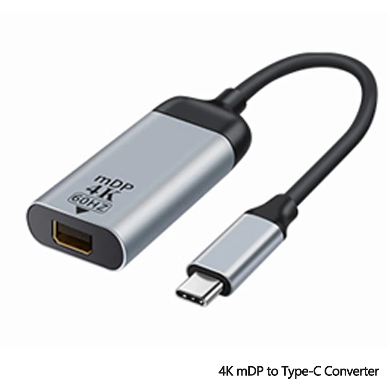 USB C to DisplayPort Adapter Support 4K USB Type C to DisplayPort/DP Male to Female Converter