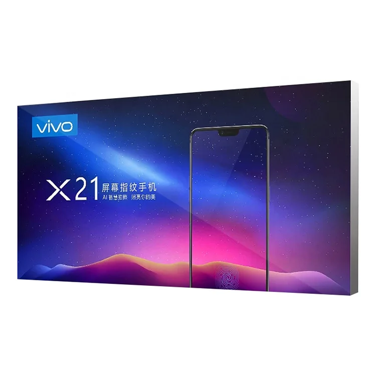 Outdoor Aluminum alloy light box Fabric Billboard Frameless For Mobile Phone Shop Led Light Box Sign