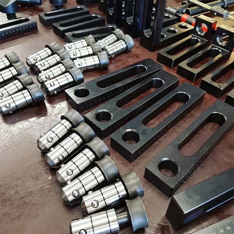 Стальной быстросъемный штифт 3D сварочный стол OEM размер по индивидуальному заказу
