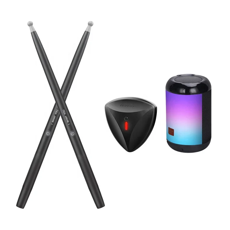 VirtualARElectronic drum toy somatosensory drum kit portable air drumstick suit children adult music beginner practitioner