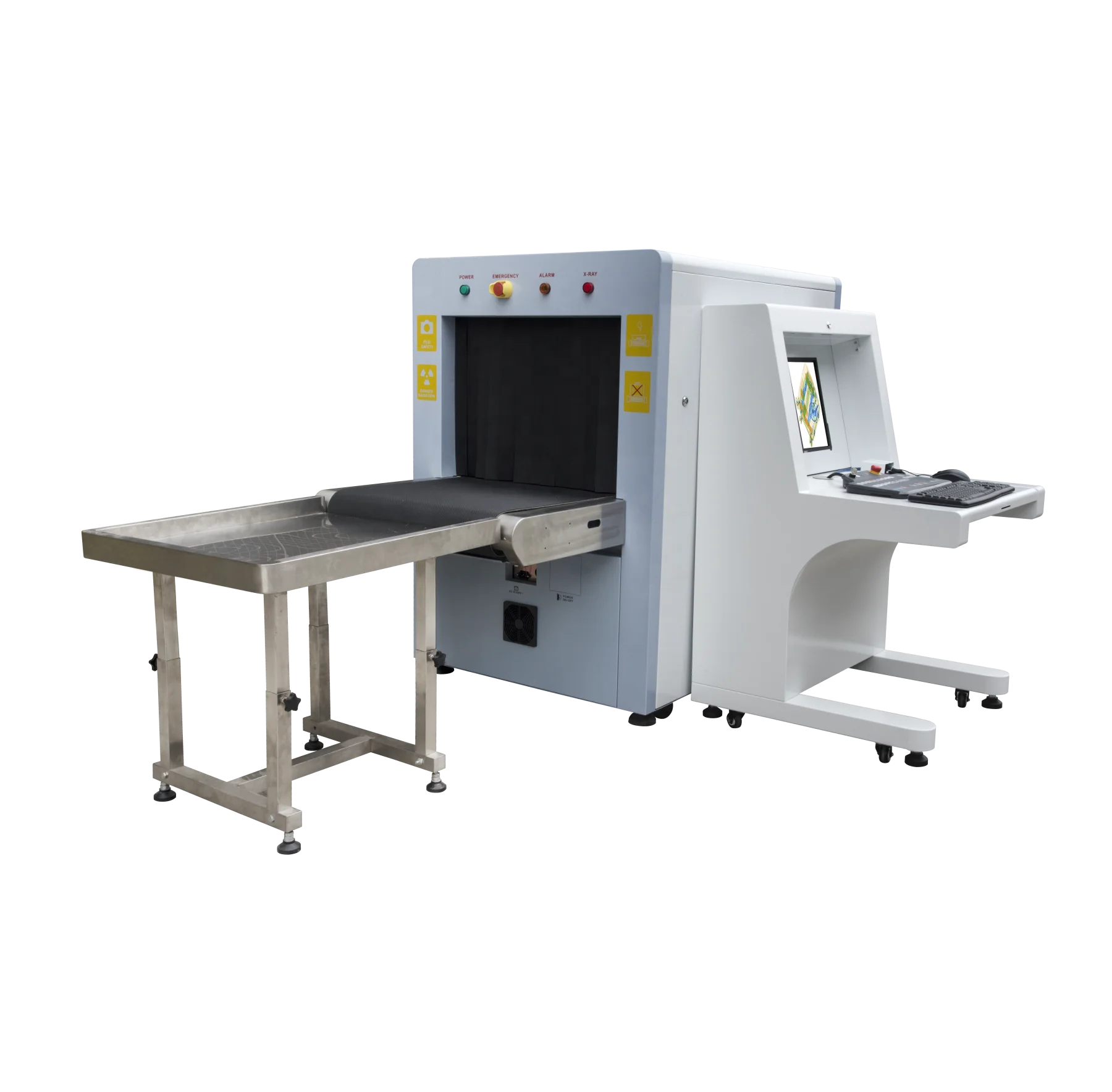 SECU SCAN x-ray inspection luggage scanner system machine with CE ISO FCC ROHS certification