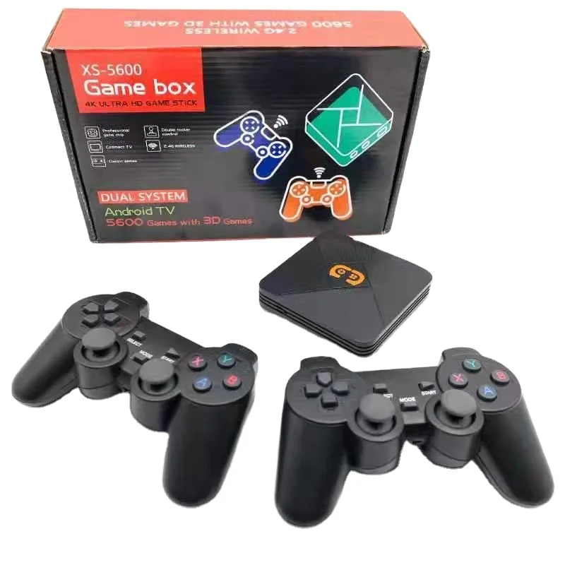 ТВ-плеер 4K Классическая Игровая приставка N64 XS5600 Беспроводная игровая консоль