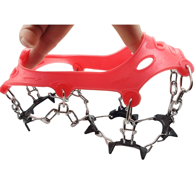 Чехол для походной обуви, захват для льда, скобы, альпинизм, 8 шипов, силиконовые шипы для льда, снежные шипы