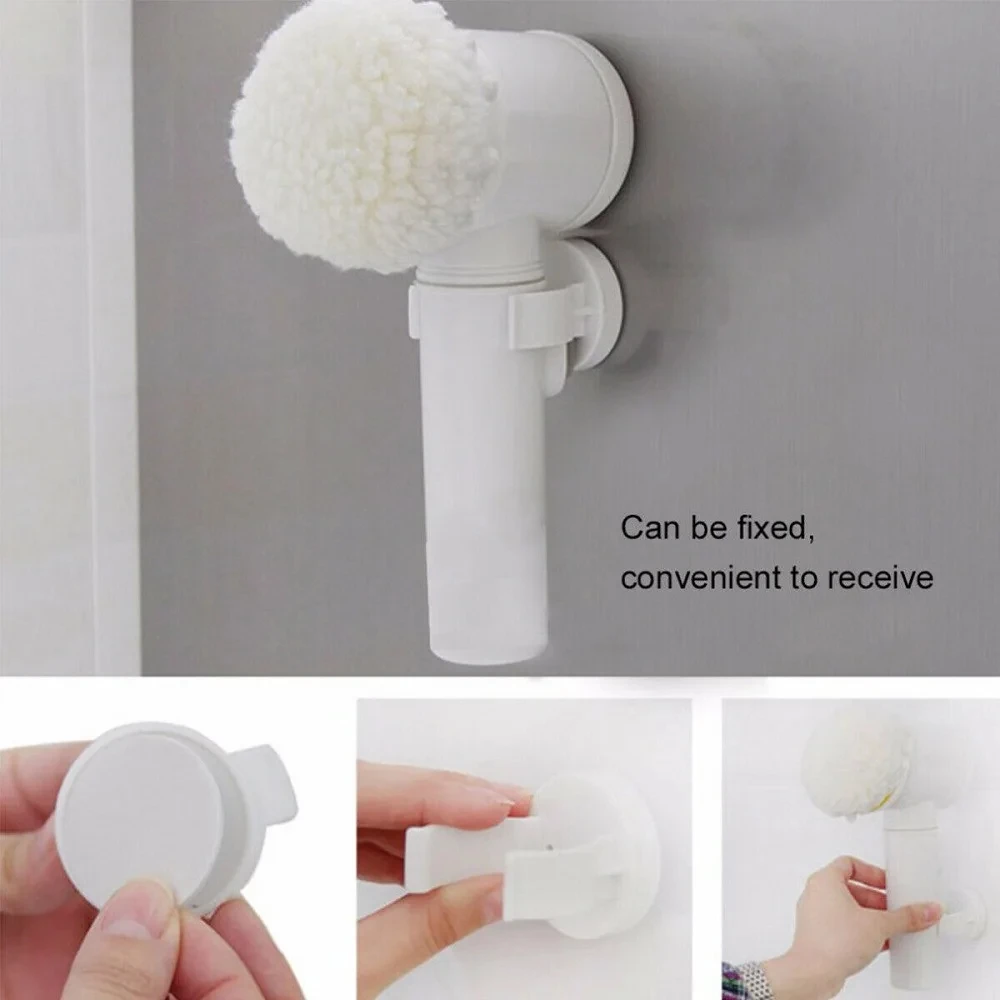 Kitchen Automatic Dish Washing Brush Handheld Electric Plate Scrubber Dish Oil Cleaning Brush