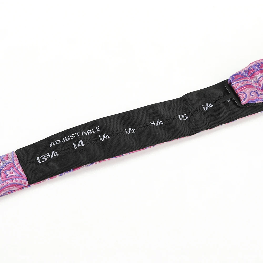 Мужской модный жаккардовый галстук-бабочка «пейсли» для смокинга, набор носовых платков из микрофибры машинной стирки