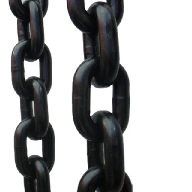 Blacken Finishing Grade 30 70 80 Lifting Chain 8mm 10mm 14mm Alloy Steel Short Link Heavy Duty Marine