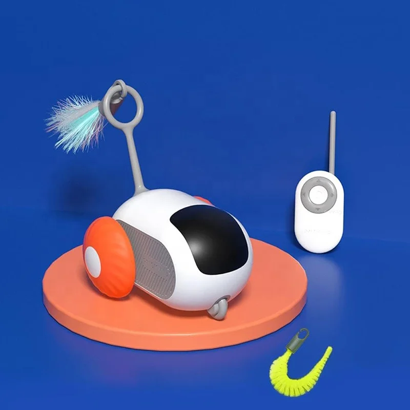 Игрушки для кошек гравитационный спортивный автомобиль умный пульт дистанционного управления кошка мышь игрушка