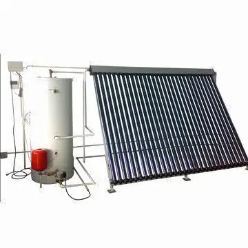 Super solar heater water heat pipe tube collector solar water heater separated with high pressurized tank