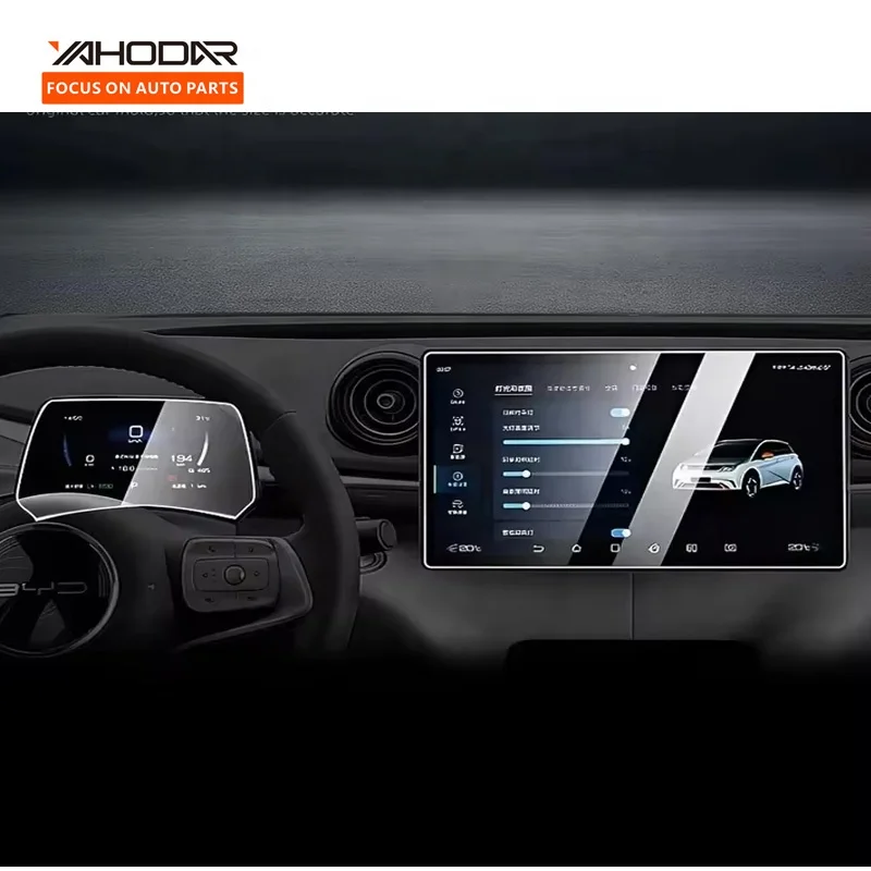 Car Screen Protective Film Tempered Glass Fit BYD Dolphin Anti Screen Protector for BYD Dolphin Auto Interior Accessories