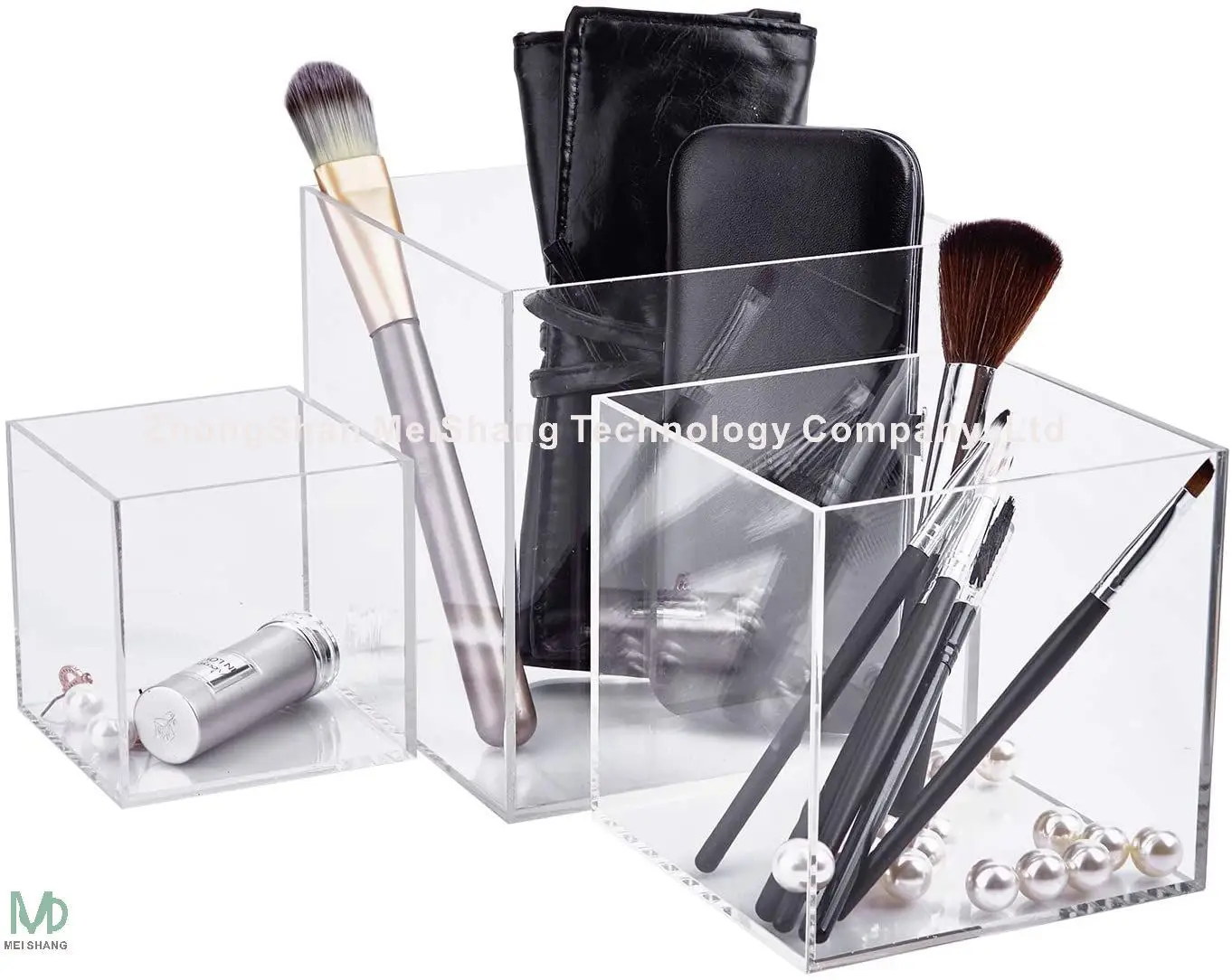 Custom Acrylic Card And Game Cartoon Display Of Box With Magnet Closure Perspex Case