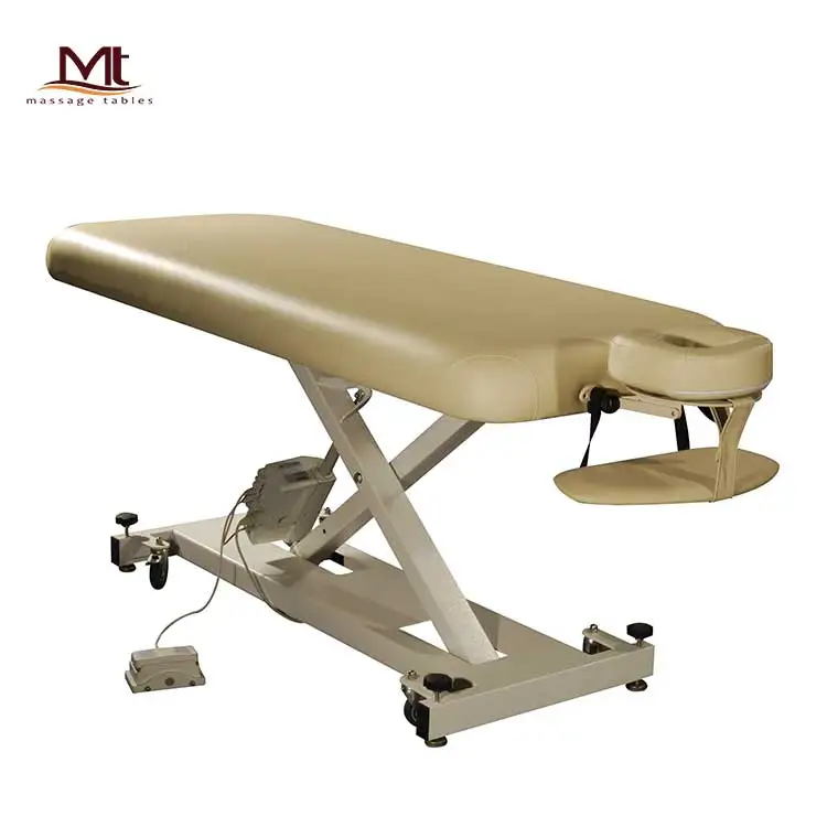 Athena-Flat New Style Best Seller Adjustable Electric Power Lift Cosmetic Treatment Bed Physiotherapy Bed Massage Table