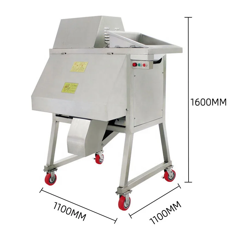 Vegetable Dicing Cutting Machine Dicer Machine Potato Carrot Fruit Root Vegetable Slicer Onion Tomato Cutting Machine