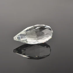 Top Selling 76mm White Glass Chandelier Pendants Exquisite Crystal Chandelier Ball Parts Cheap Durable Crystal Prism Decoration