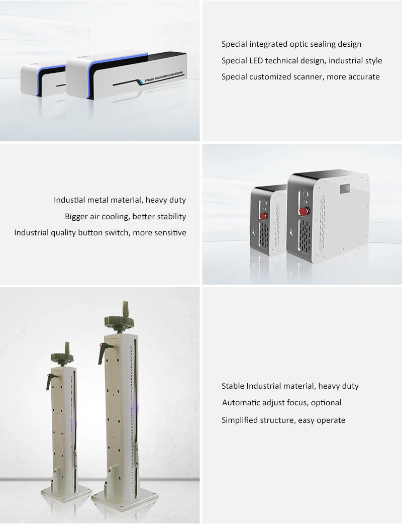 MRJ-Laser 3D Dynamic Fiber Laser Engraving Machine