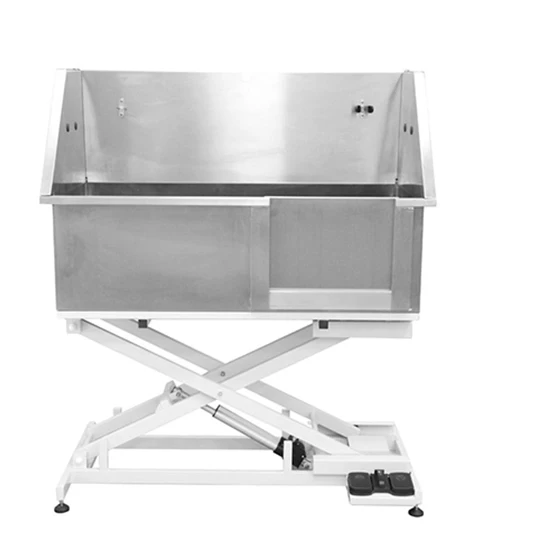 Shernbao BTSS-130E Stainless steel electric lifting pet bathing tub
