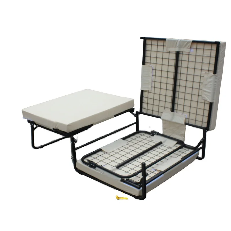 Space-saving sponge multifunctional guest bed room furniture folding sofa wall bed