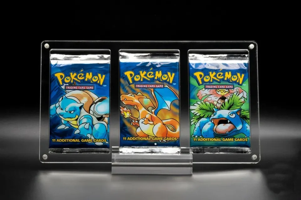 2023 новый акриловый Магнитный чехол для витрины Poke mon Card Pack верхняя витрина дисплей карт poke