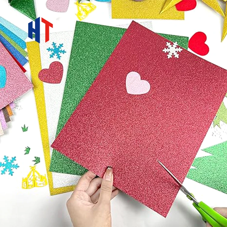 Specialty Corrugated Paper 280g Glitter Cardstock Paper Used for Hand Craft and DIY