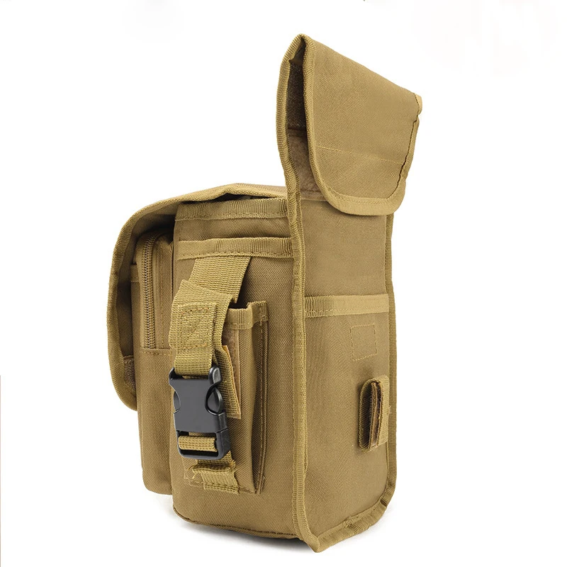 0201 Outdoor Custom Wholesale Waterproof Fishing Travel Camping Camouflage Tactical Men Biker Motorcycle Waist Leg Bag