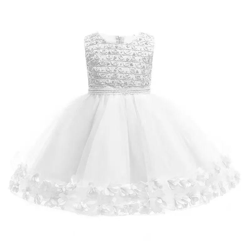 High quality ball gown dress for girls 3-11 years casual party dresses birthday costume flower girl dress
