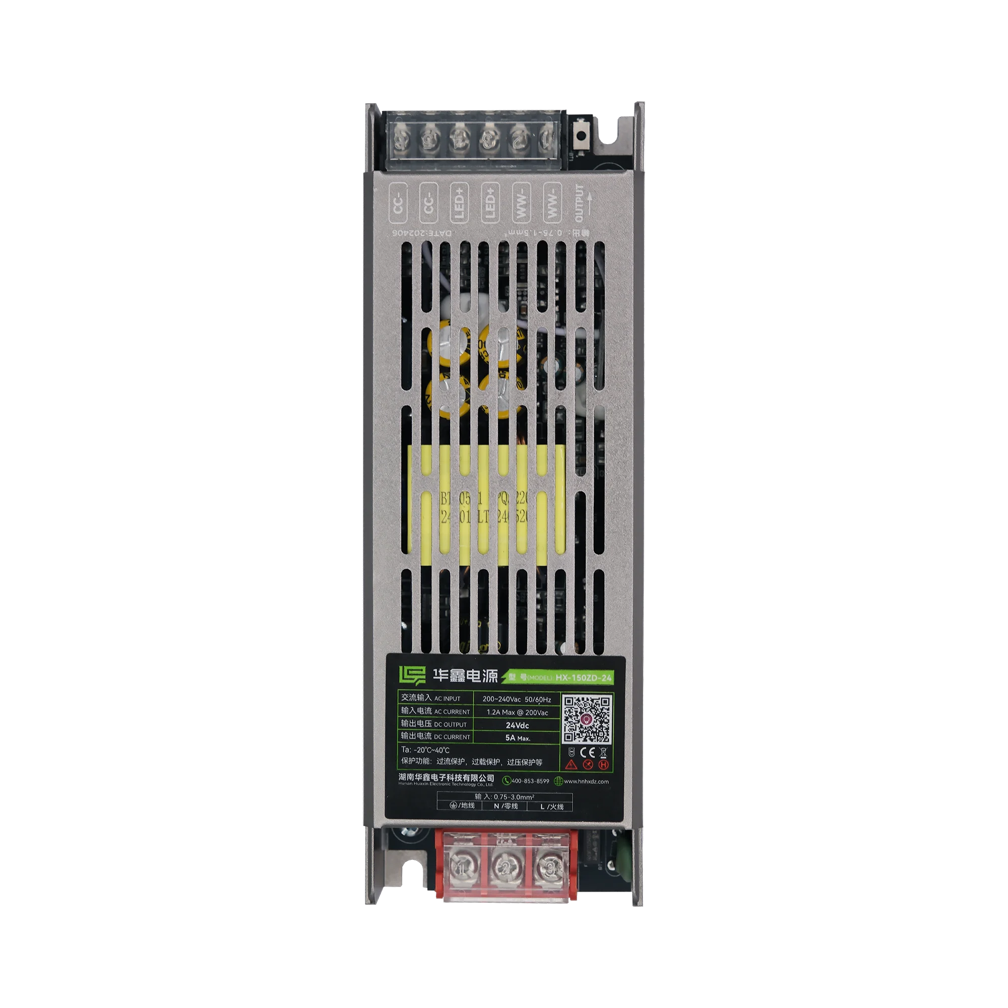 HX-150ZD-24 24 В 6 25 А 150 Вт от переменного до постоянного тока для светодиодного освещения источник питания с регулируемой яркостью смарт-приложение