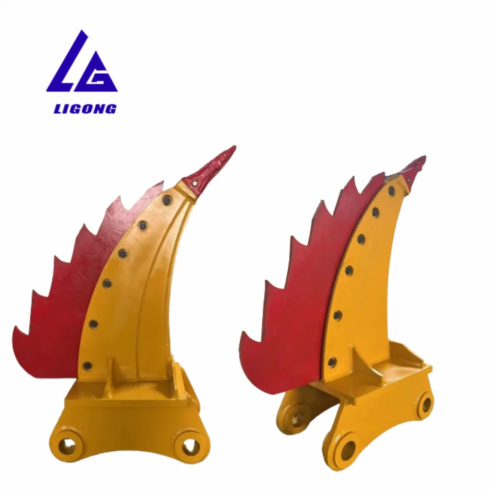 excavator ripper attachment with removable teeth for sale