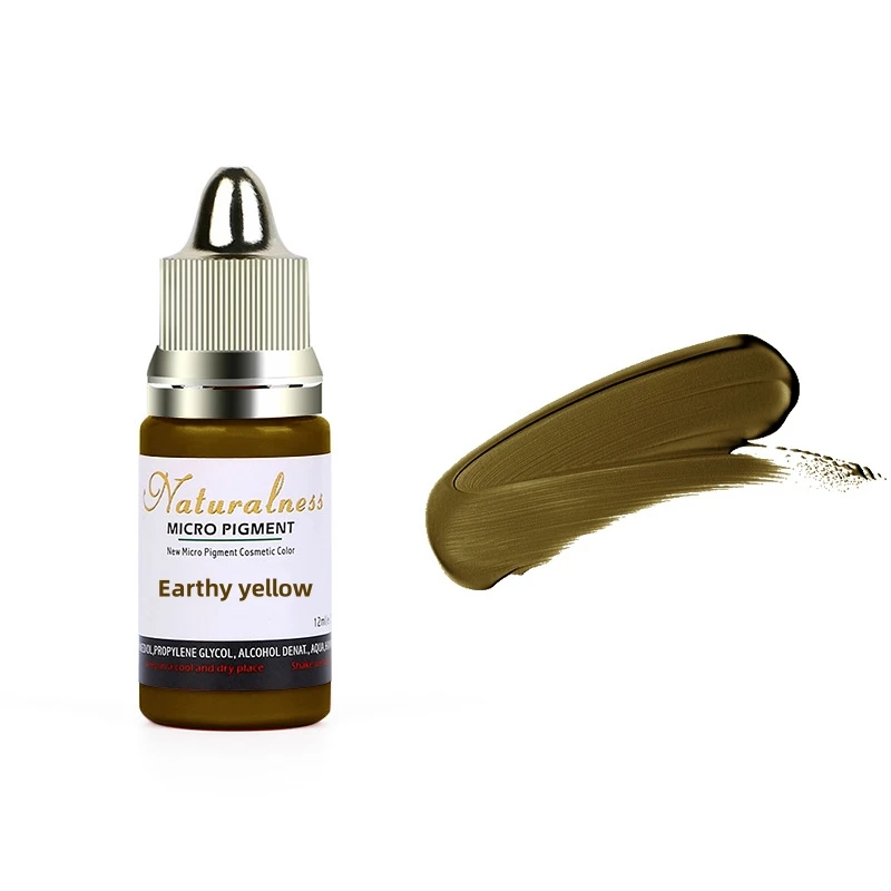 Hot Selling Tattoo Liquid color 12ml Eyebrow Contact Lenses Eyeliner Eyebrow Color Lotion
