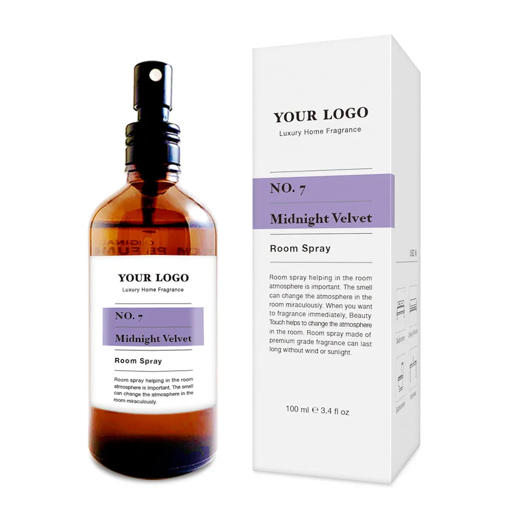 Customized Room Spray Hotel Smell Home Fragrance Quality Air Freshener