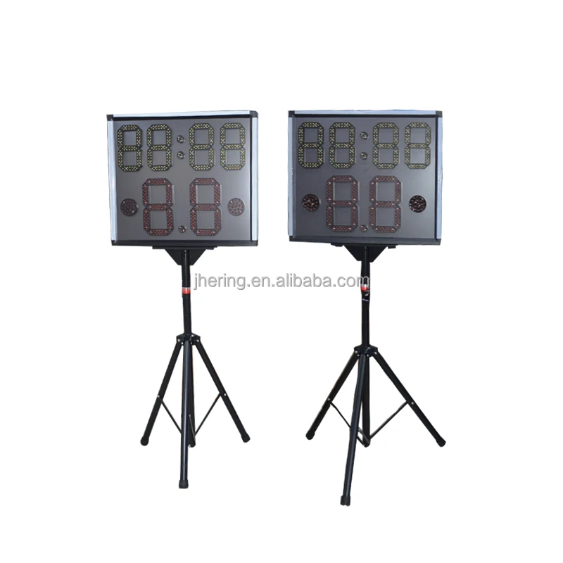Jhering Large LED Electronic Game Timer 24 Seconds Shot Clock in Basketball for Indoor Use OEM Supplier Digital Poster