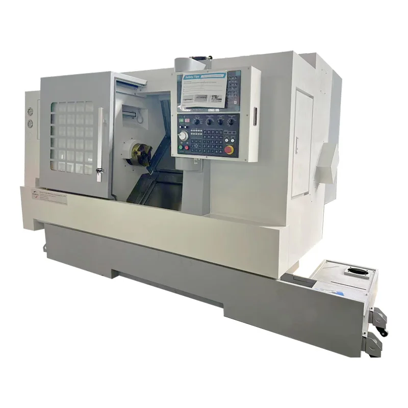 Automatic  CNC Lathe Turning and Milling Combination Machine with Slant Bed