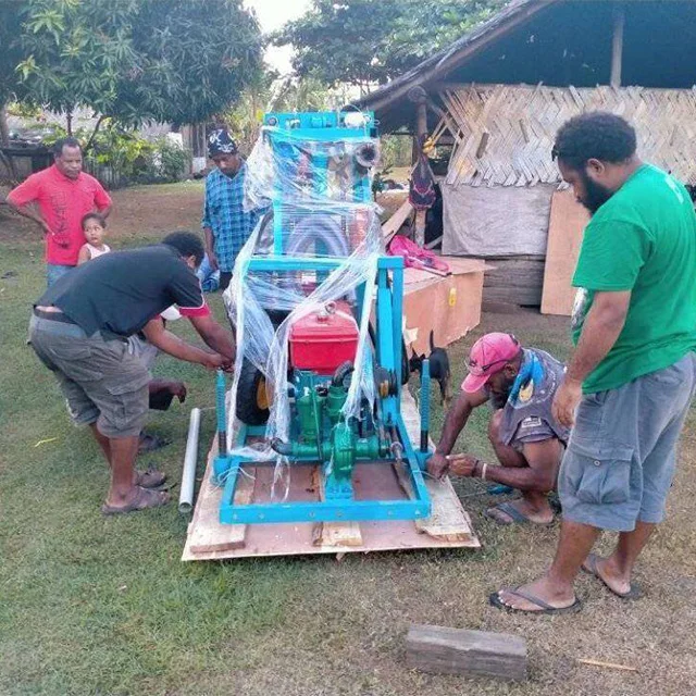 Cheap Small Diesel Civil Ground Water Well Drilling Rig Machine Upto 150 Meters