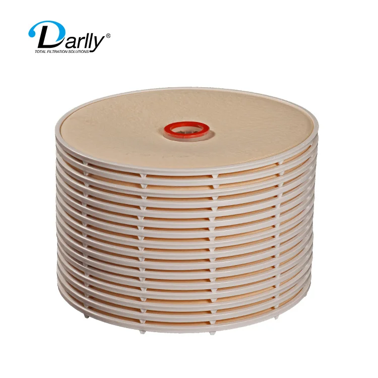 Высококачественный линзовидный фильтр 12/16 дюймов с фирменным логотипом на заказ для фильтрации, восковой очиститель