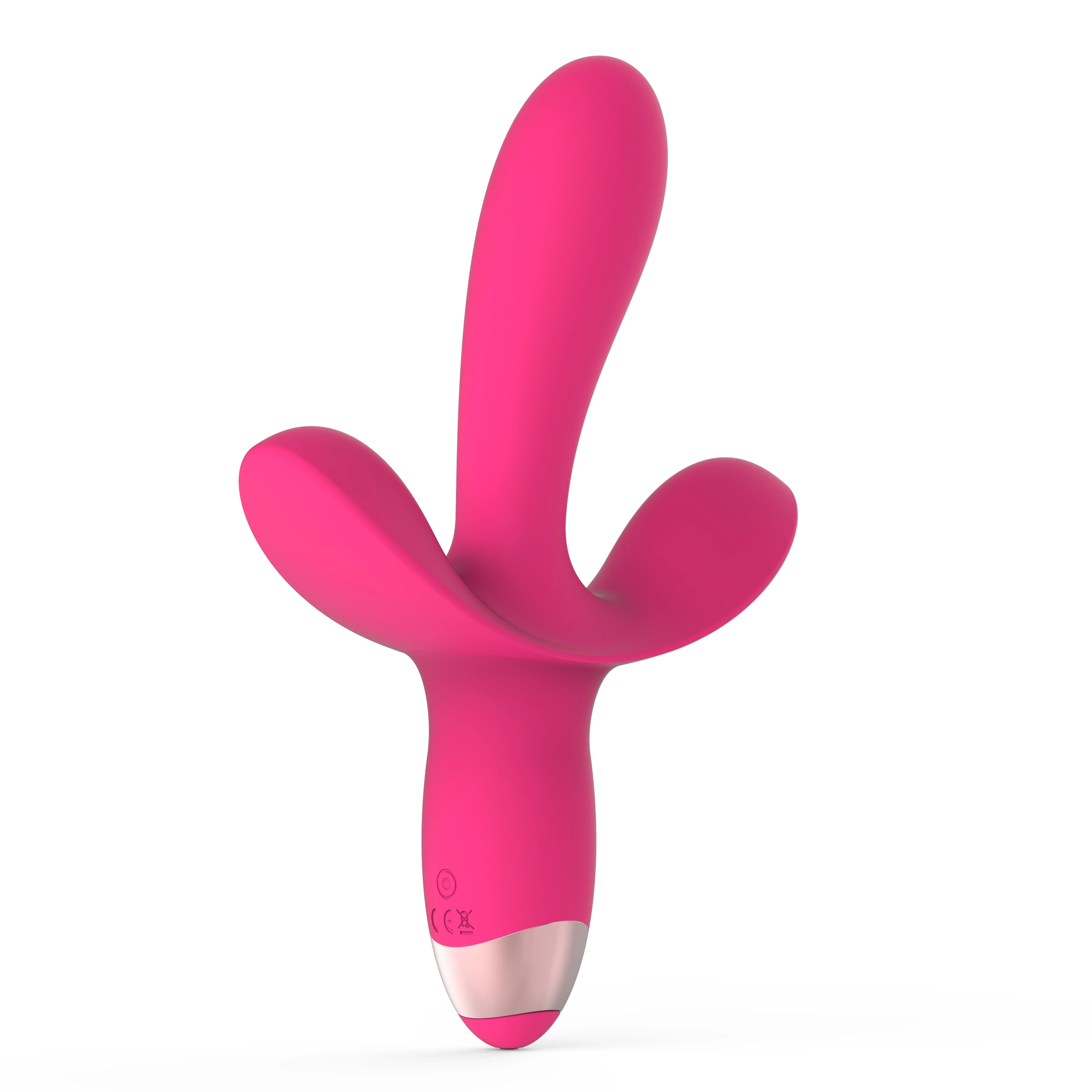 Rechargeable Silicone G-spot Rabbit Vibrator For Women Clitoris Stimulation Waterproof Dildo Vibrator Clit With 3 Motor