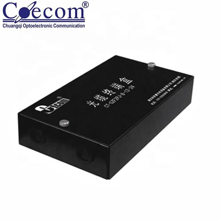 
Outdoor/Indoor Waterproof Fiber Terminal Box Fiber Optic 24 Port Terminal Box No Adapter, Only Fiber 