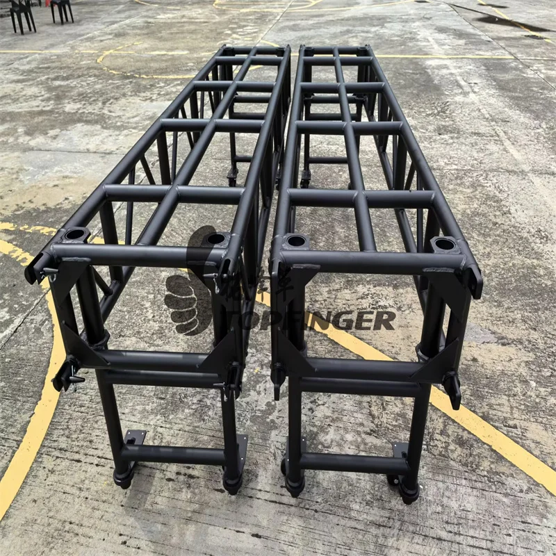 Topfinger 2024 dj booth lighting roof truss system aluminum stage truss display Pre Rig Truss