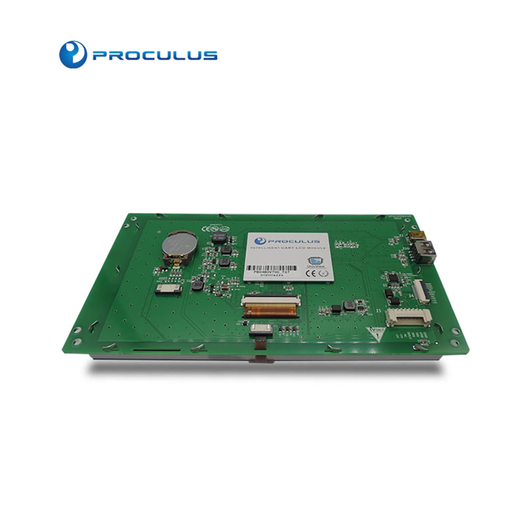 Proculus 7 inch uart lcd controller board display modules touch screen board manufacturer module