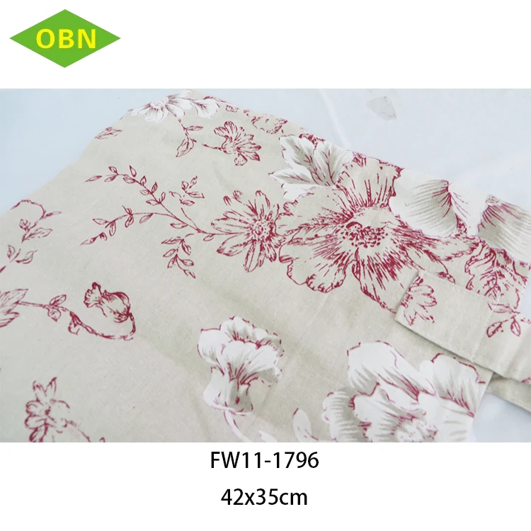 Custom Premium Fashion Ladies Vintage Student Flowers Printing Canvas Tote Bag Cotton Shopping Bag