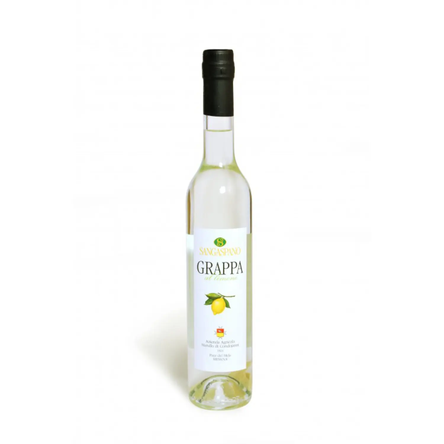 Best Selling Product 2022 - 500 gr Bottle Sicilian Liqueur Lemon Grappa Liqueur Perfect after Lunch