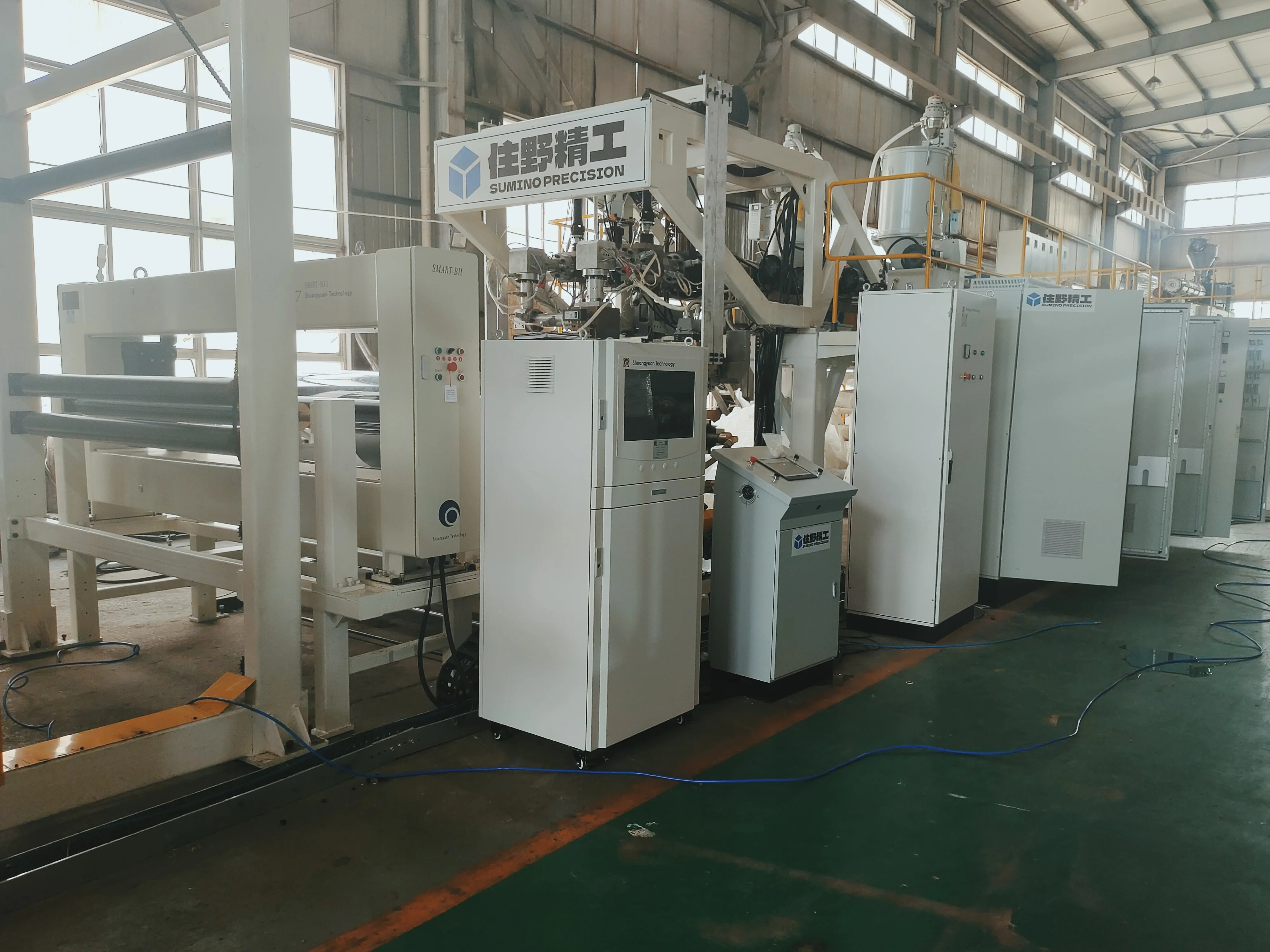 pe Stone Paper Sheet Extruding Machine Plastic Extruders Manufacturing Machinery