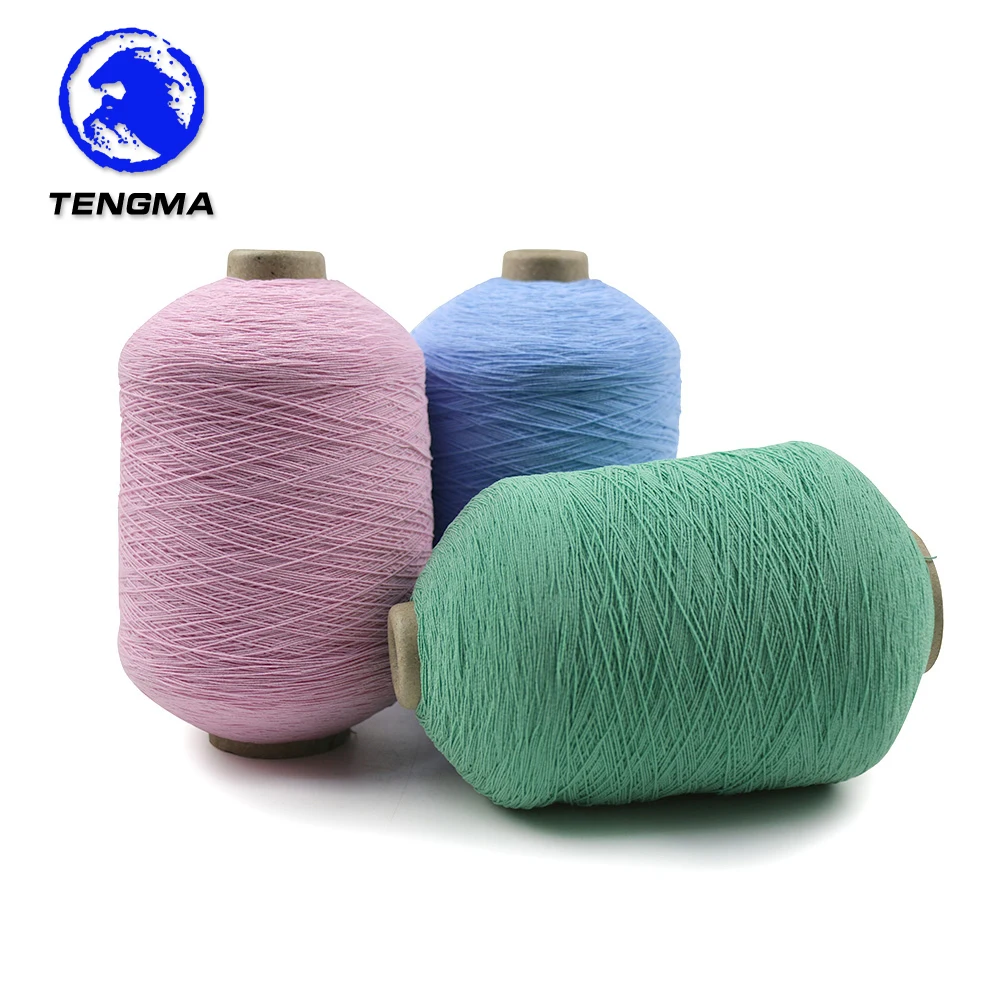 Various specifications excellent evenness high elastic rubber thread covered yarn