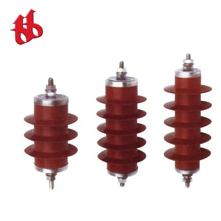 
HY5WS-17/50 types pole mounted AC gapless zinc oxide lightning arrester 
